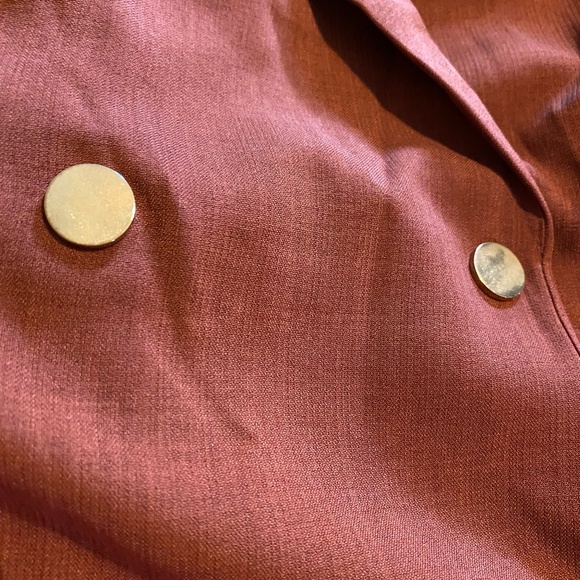 Brown Jacket Shop The Trends 1X, (NWOT) - Picture 5 of 9